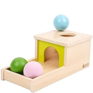Adena Montessori object  permanence toy.